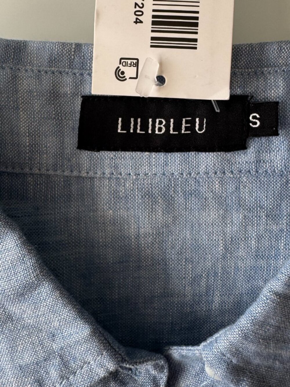 Lilibleu 100% linen dress - size S - Picture 8 of 9